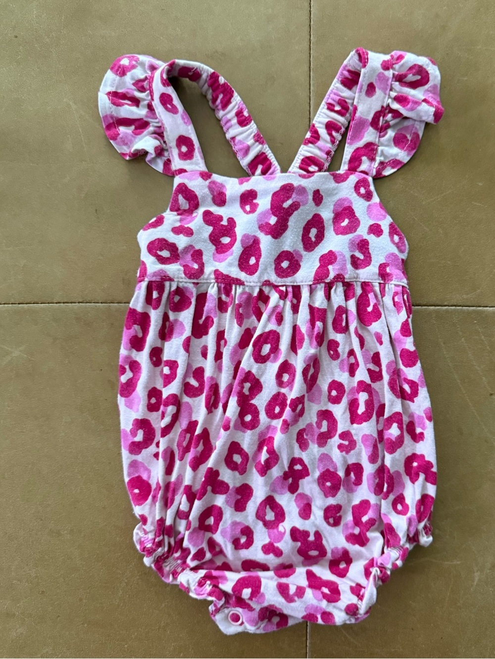 💜$20 FLASH SALE💜Posh Peanut Viscose Bamboo Bubble Romper 3-6M